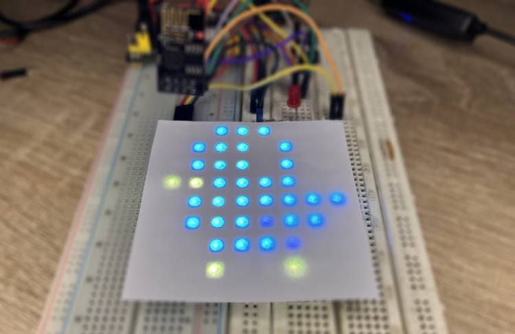 Mostrando imágenes desde internet en una matriz led